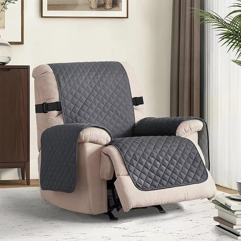 ArmorRest™ Recliner Slipcover – Quilted Shield Against Spills, Pets & Wear