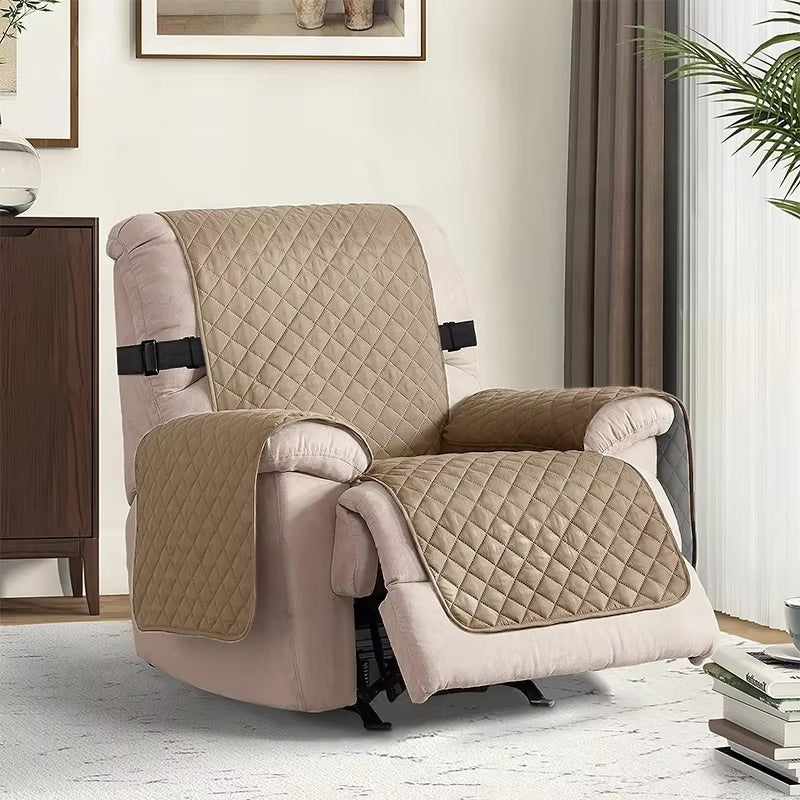 ArmorRest™ Recliner Slipcover – Quilted Shield Against Spills, Pets & Wear